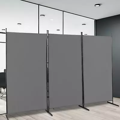 Room Divider Folding Privacy Scree 3 Panel Partition For Office Home School • $36.95