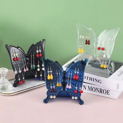 Butterfly Earring Display Stand / Plastic Stud Earring Holder / Jewellery Rack • $12.90