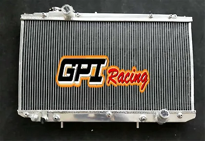 Aluminum Radiator Fit FOR TOYOTA ARISTO JZS161 2JZ-GTE 3.0L TURBO 1997-2004 A/T • $299