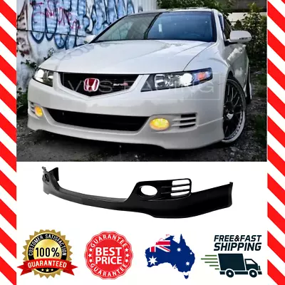 Front Bumper Lip Spoiler FOR Honda Accord EURO CL9 Facelift Euro R Style Luxury  • $299