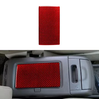 Red Carbon Fiber Interior Center Cupholder Cover Trim For Lexus RX300 1998-2003 • $15.38