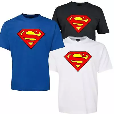 £9.69 • Buy Superman Logo T-shirt Printed Logo Movie Dc Comics Superhero' Shirt Comic Shirt