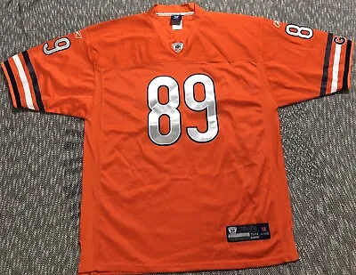 Vintage NFL Chicago Bears Mike Ditka #89 Reebok Jersey Size 54 Orange • $79.99