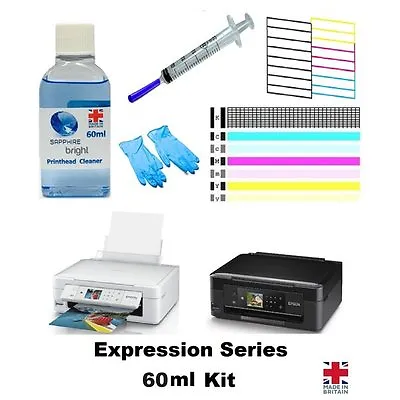 Epson Nozzle Unblocker 60ml Print Head Cleaner XP-225 XP235 XP-325 XP-435 XP-425 • £5.98