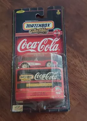 Matchbox Collectibles Coca Cola 1957 Corvette Convertible 1:64 NIB • $3.99
