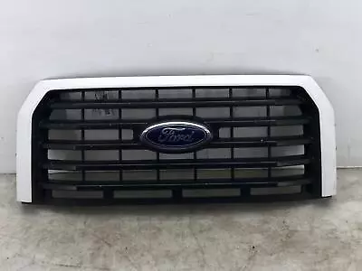 2015 2016 2017 Ford F150 Xlt Grille 5 Bar Painted Surround Oxford White (yz) Oem • $327.75