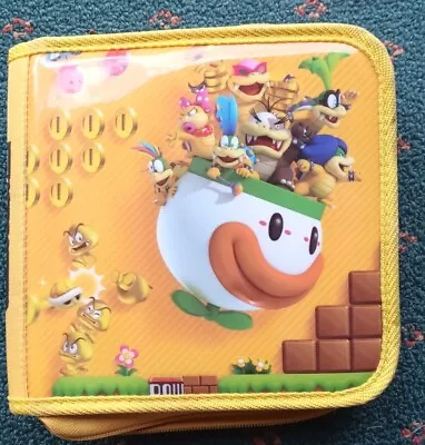 Super Mario Large Yallow Cary Case 27Game Holder/Wallet • $25
