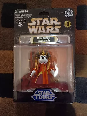 Disney Parks Star Wars Star Tours Series 2 Minnie Mouse As Queen Amidala Figure • $45