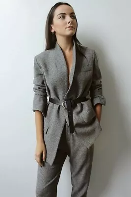 VIKTORIA + WOODS Williamsburg Blazer - Grey - Size 0 / 6 / XS • $349