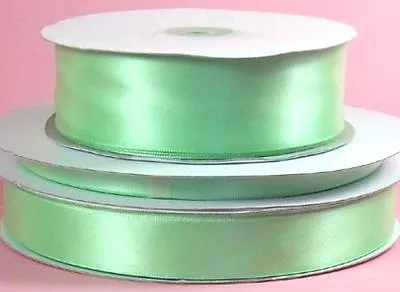 100yds Double Face Satin Ribbon 7/8 X100yd ANY COLOR Silky & Shiny On Both Sides • $20