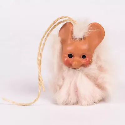 £20 • Buy Vintage Rauls Dam Animal Troll Gonk Happy Gang 1960s - Pale Pink Mouse