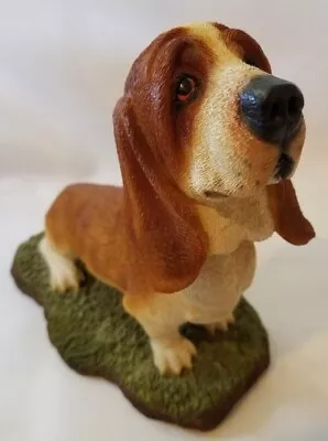 Vintage Felted Bobble Head Beagle Dog Figurine 6  Tall • $18