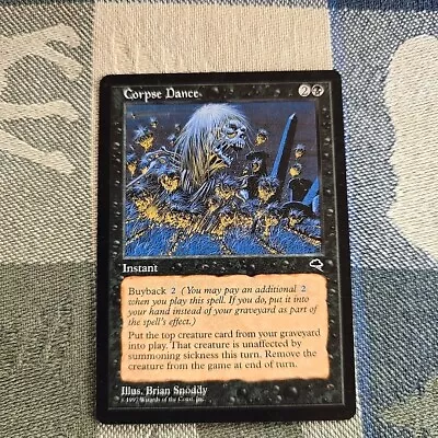 MTG Corpse Dance Tempest Rare NM Magic The Gathering  • $12.95