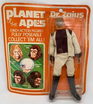 Dr. Zaius Planet Of The Apes MEGO 8  Vintage 1967 MOC Sealed Mid-grade RARE! • $249.99
