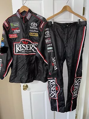 LRG 34W X 32L JGR Nascar Pit Crew Firesuit SFI Racing Reser’s JGR Joe Gibbs • $225