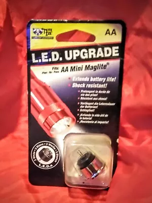 LED Upgrade For Mini Maglite Flashlight AA Nite Ze Never Used. • $9.99