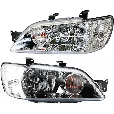 Headlight MI2502124 MI2503124 Left & Right Side For 2002-2003 Mitsubishi Lancer • $148.99