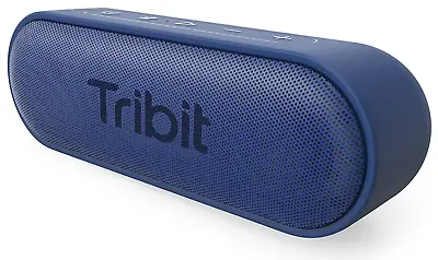 2021 Upgraded Tribit XSound Go 16W Portable Wireless Bluetooth Speaker IPX7 Blac • £29.99