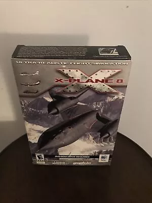 $30 • Buy X-PLANES 8 Flight Simulator For Mac OS X By Graphsim Entertainment (2004)