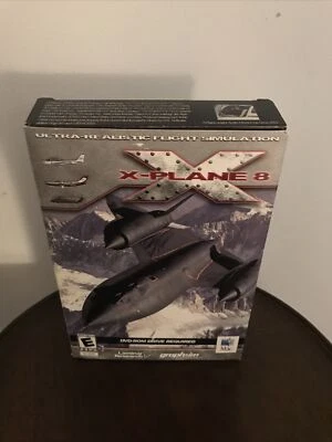 X-PLANES 8 Flight Simulator For Mac OS X By Graphsim Entertainment (2004) • $30