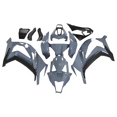 Injection Gray Fairing Kit For Kawasaki Ninja ZX10R 2011-2015 Plastic Bodywork • $403.95