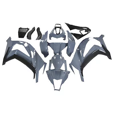 Nardo Gray Fairings Kit For Kawasaki Ninja ZX-10R ZX10R 2011 - 2015 ABS Bodywork • $363.95