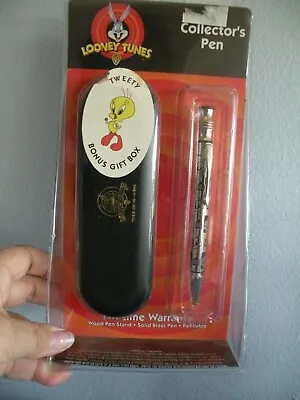 $19.99 • Buy Vintage Looney Tunes Tweety Bird Collectors Pen With Case New H1