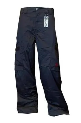 Mission Six M6 Threat Icon 20K Snowboard Ski Pants Large Black +burton Dcal $180 • $39.95