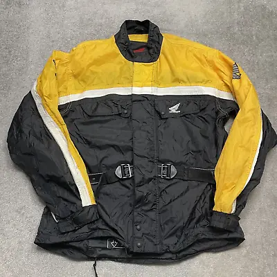 Honda Jacket Men's XL Multicolor Belted Packable Rider Collection Racing Adult • $66.45