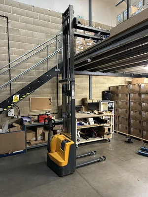 £3450 • Buy 3.5M Electric Pallet Stacker