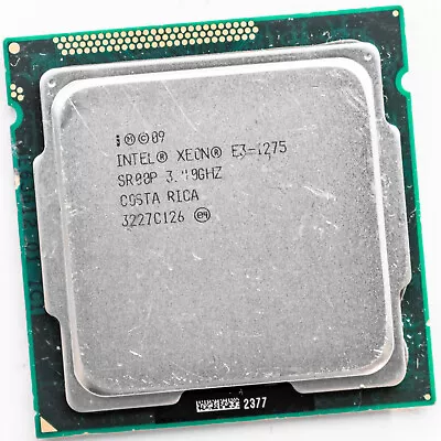 Intel Xeon E3-1275 SR00P LGA1155 3.4GHz Quad Core Processor Sandy Bridge Grade C • $18