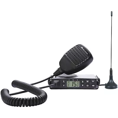 Midland MXT90 MicroMobile 2-Way Radio Black GMRS 2-way Radio - NEW • $156