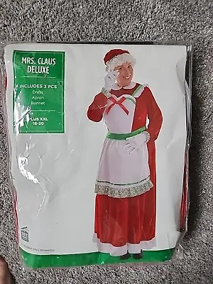 Suit Yourself Mrs. Claus Deluxe Christmas Costume • $49.99