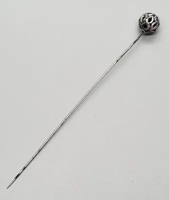 £42 • Buy Sterling Silver Patterned Hat Pin