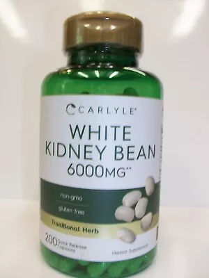 White Kidney Bean  6000 Mg  200 Capsules  Traditionjal Herb • $17.76