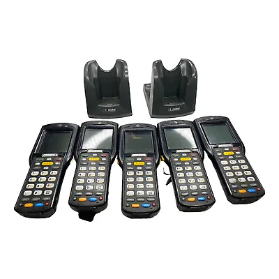 Lot Of 5 Motorola MC3190 Wireless Mobile Barcode Scanner With Charging Dock • $39.99