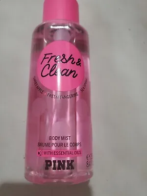 Victoria's Secret PINK Fresh & Clean Fragrance Body Mist Spray 8.4 Oz Apple NEW • $18.95