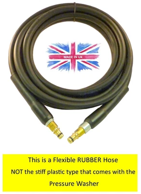 £29.99 • Buy KARCHER Style RUBBER Hose CLICK/CLICK K2 - K4 & Full Control Models Heavy Duty