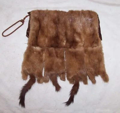 Vintage Brown Fur Muff • $19.50