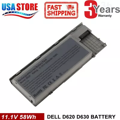 Battery For Dell Latitude D620 D630 D631 D640 M2300 TYPE PC764 TC030 - 58Wh • $13.99