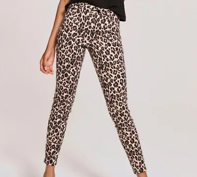VINCE CAMUTO Leopard Print Skinny Jeans -28-NWT! • $58