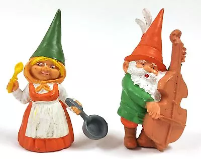 David The Gnome DAVID And Lisa Figure BRB El Gnomo Vintage PVC 3.5  AO364 • £12.75