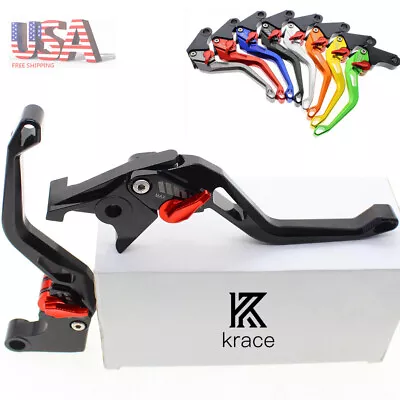 CNC 3D For Yamaha YFZ450/R 2008 2009 2010 2011 2012-2018 Brake Clutch Levers Set • $35.99