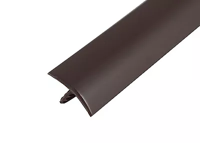 20ft Roll Of 3/4  Dark Brown Plastic T-Molding For Arcade Game Cabinet Tables • $9.99