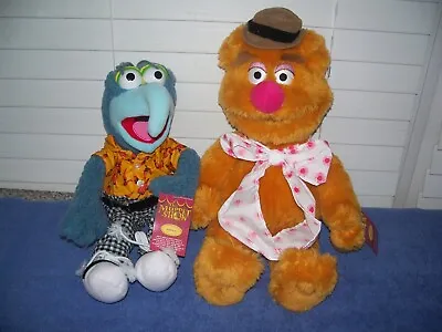 Muppet Show Fozzie Bear 17  & Gonzo Plush Doll 16  By Sababa • $100