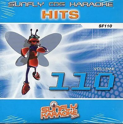 Sunfly Hits Karaoke Disc Vol 110 SF110 - 80's Ballads CDG Disc • £5.99
