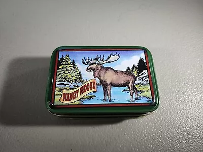 Deck MANGY MOOSE Souvenir Playing Cards In Tin ~ Maine ~ New • $14.99