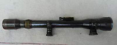 $600 • Buy German Scope Sniper Noris 4x Pre War Piece Claw Mount Base Complete Zielfernrohr