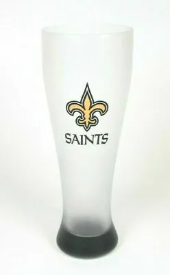 $19.99 • Buy New Orleans Saints 23 Oz Frosted Pilsner Beer Glass Cup Mug NFL Football Game 