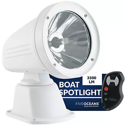 Boat Spotlight Marine Spotlights For Boats LED Wireless Searchlight 12V DC • $337